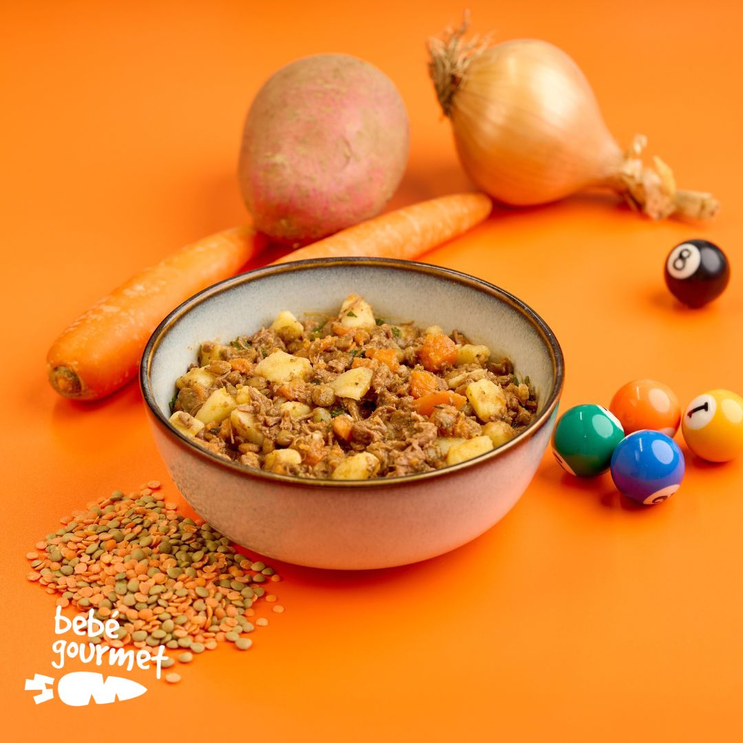 Estufado de Vitela com Lentilhas e Batata (12+)